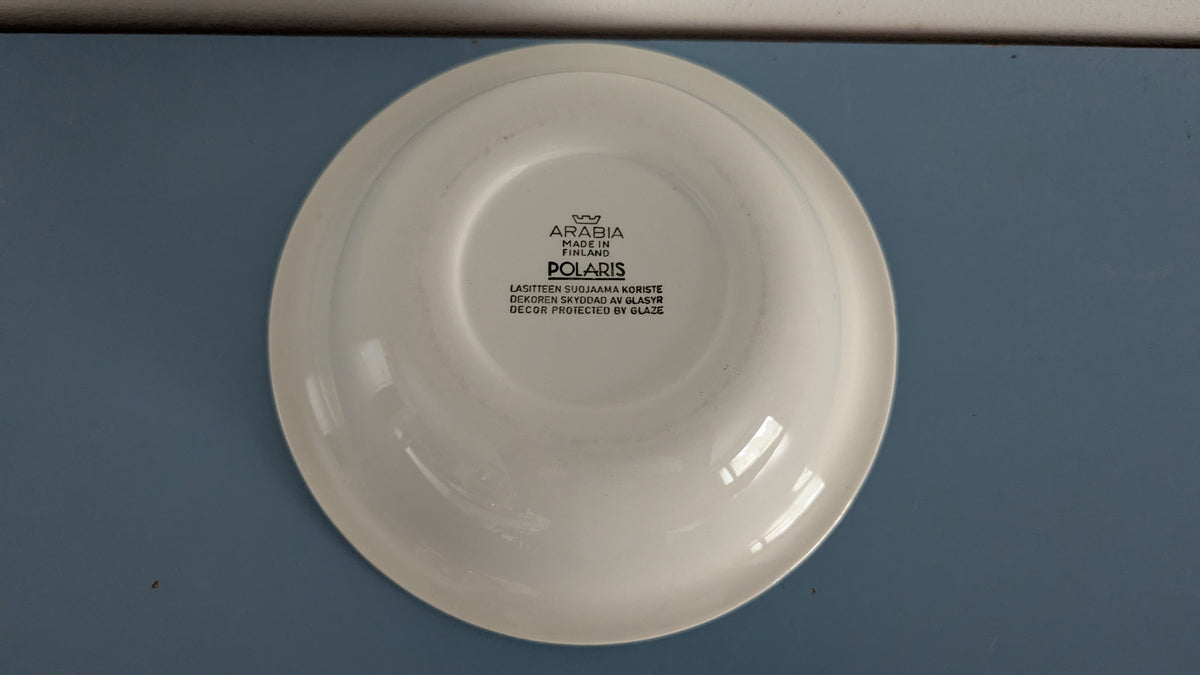 Arabia Polaris Keittolautanen (4kpl, 1953-1966, Raija Uosikkinen)