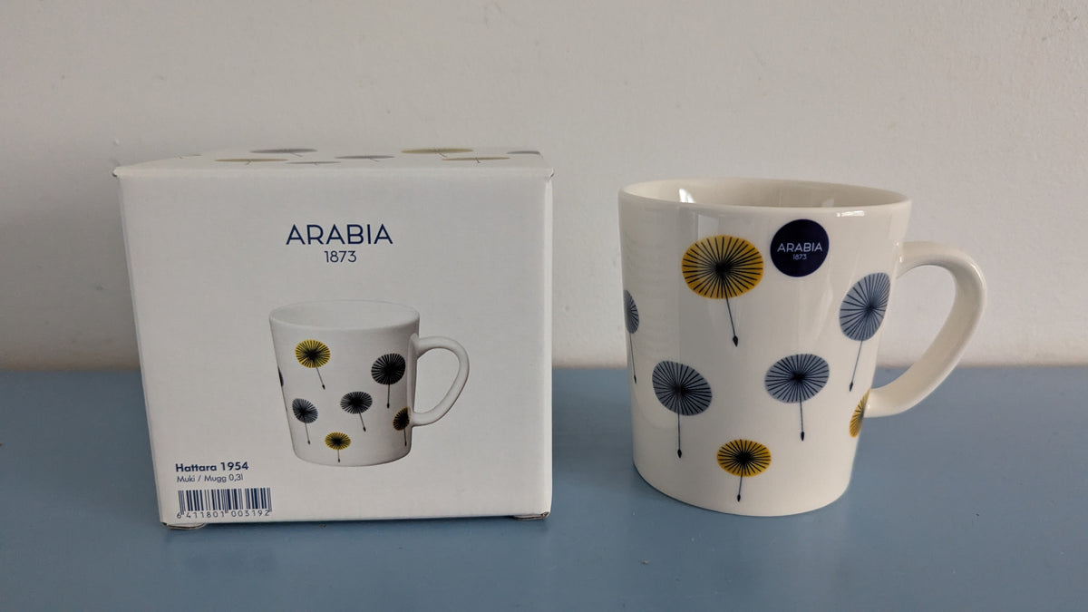 Arabia Hattara Muki (3dl, 2017, Raija Uosikkinen, Alkuperäisessä Paketissa)