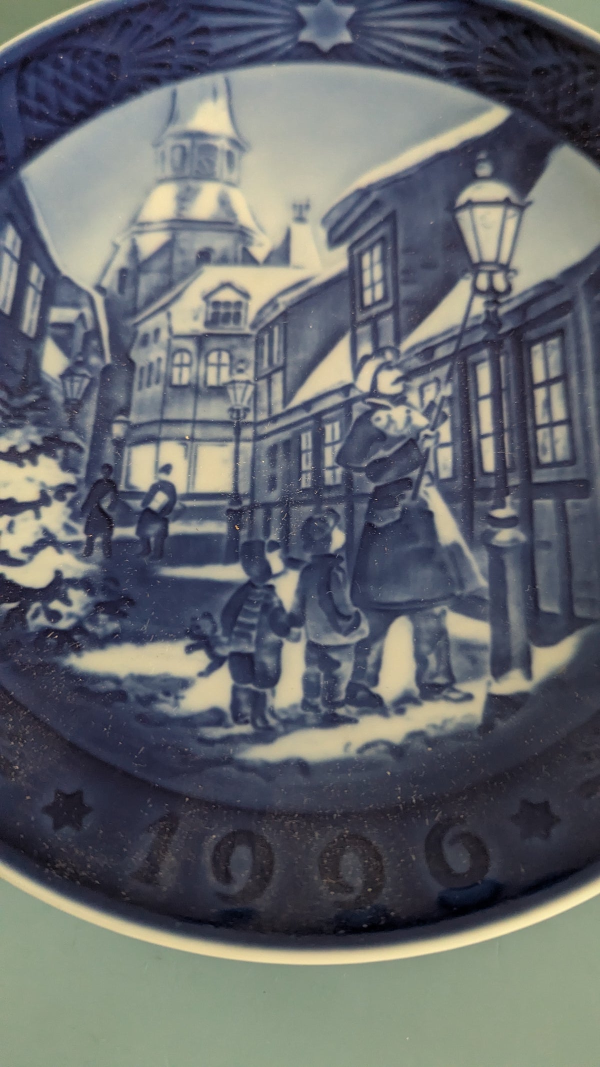 Royal Copenhagen Lighting The Street Lamps Joululautanen 1996 (Sven Vestergaard)