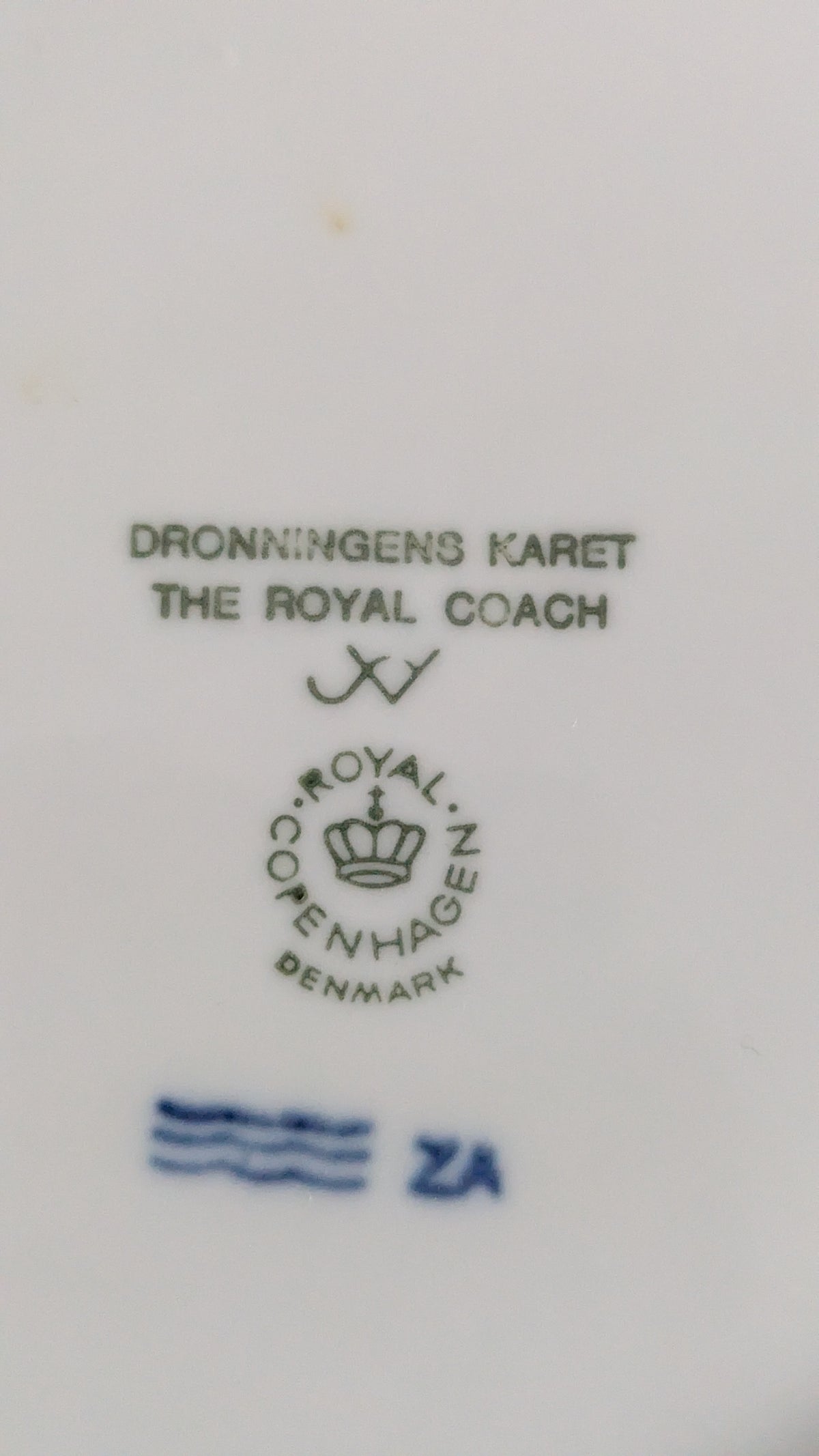 Royal Copenhagen - The Royal Coach Joululautanen 1992 (Sven Vestergaard)