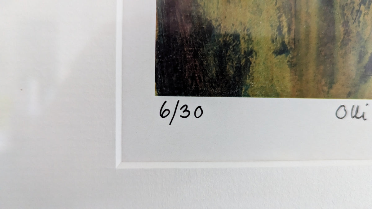 Olli J. Karhu - Signeerattu Grafiikka (Numeroitu 6/30)