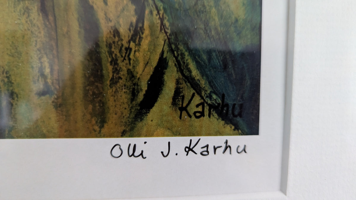 Olli J. Karhu - Signeerattu Grafiikka (Numeroitu 6/30)