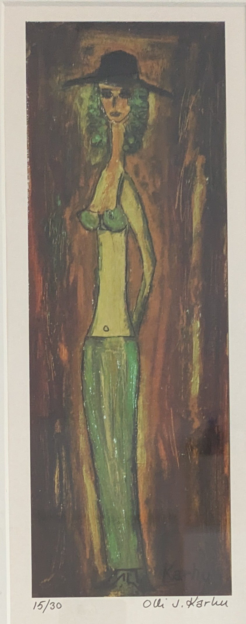 Olli J. Karhu - Signeerattu Grafiikka (Numeroitu 15/30)