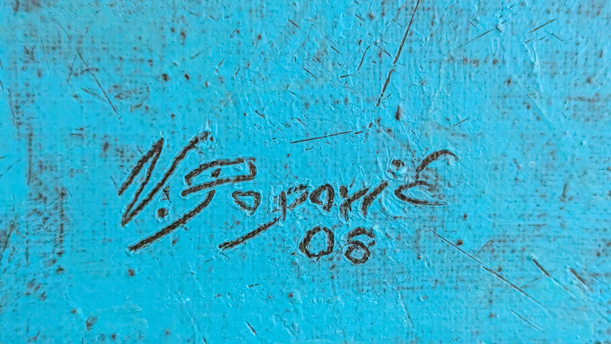 Vladan Popović - Andromeda (Signeerattu Öljyvärimaalaus 2008)