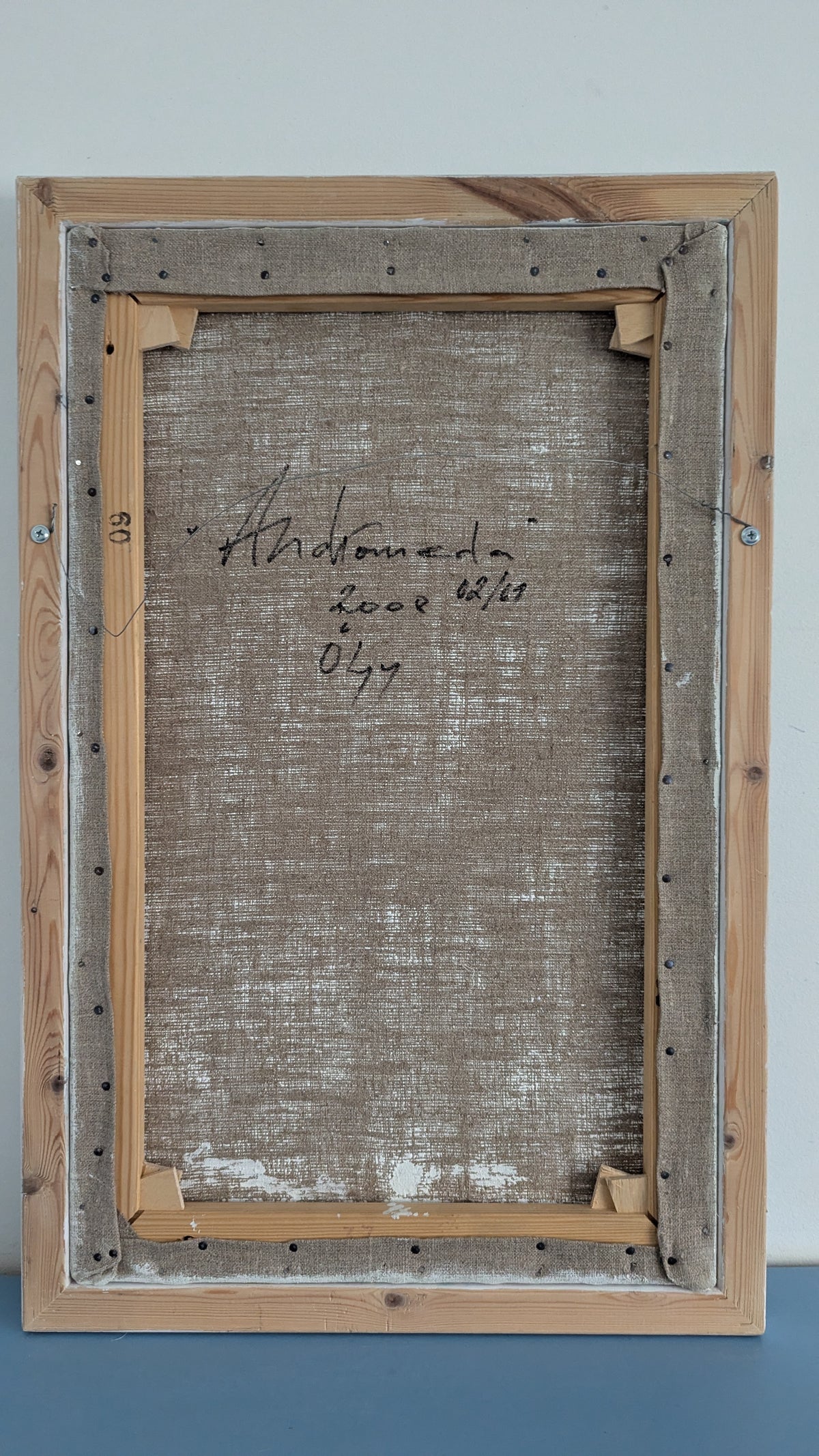 Vladan Popović - Andromeda (Signeerattu Öljyvärimaalaus 2008)