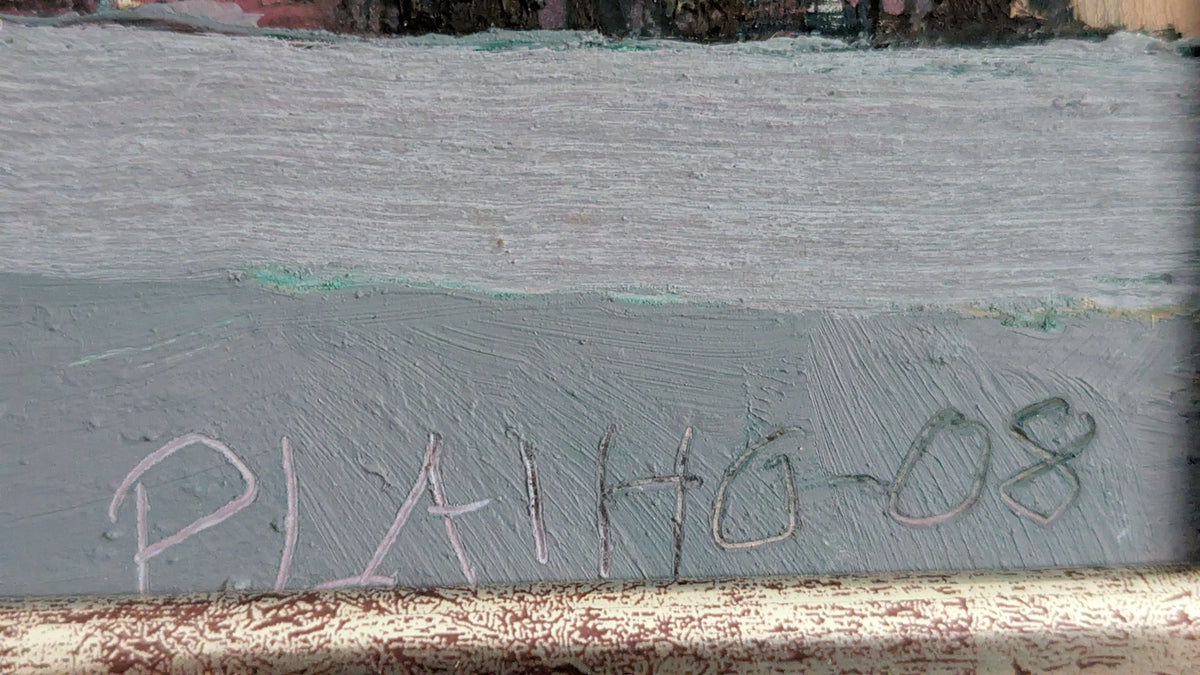 Pekka Laiho - Signeerattu Öljyvärimaalaus (2008)