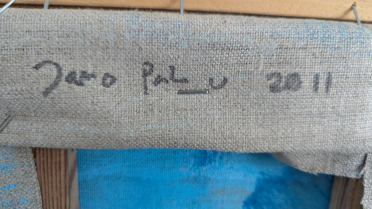 Jaro Palmu - Signeerattu Öljyvärimaalaus (2011)