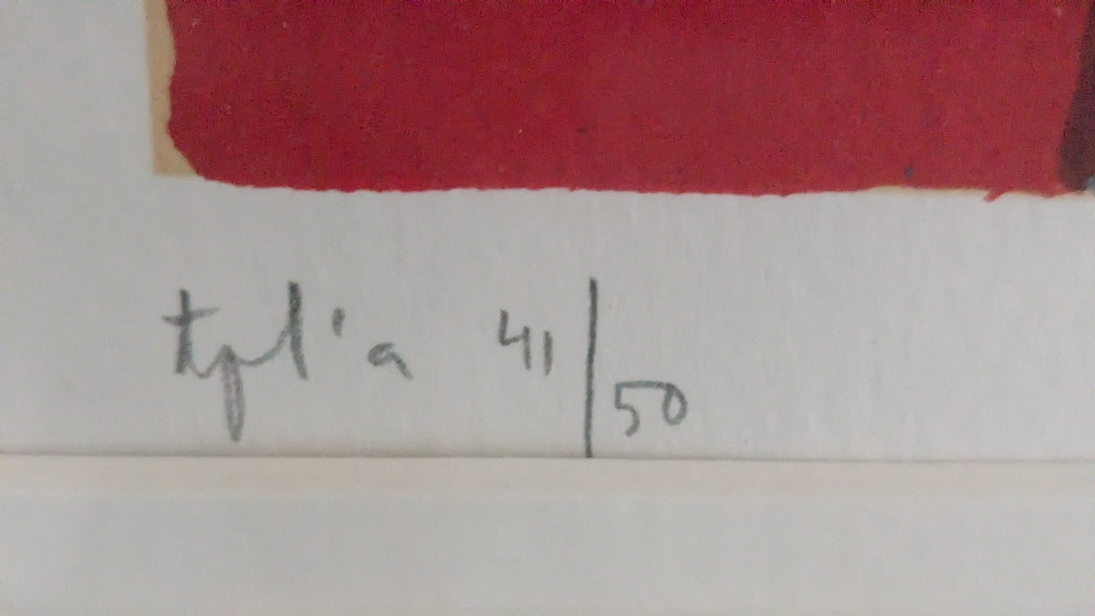 Sami Rinne - Armoton Kauneus (ISO Signeerattu Litografia 1998)