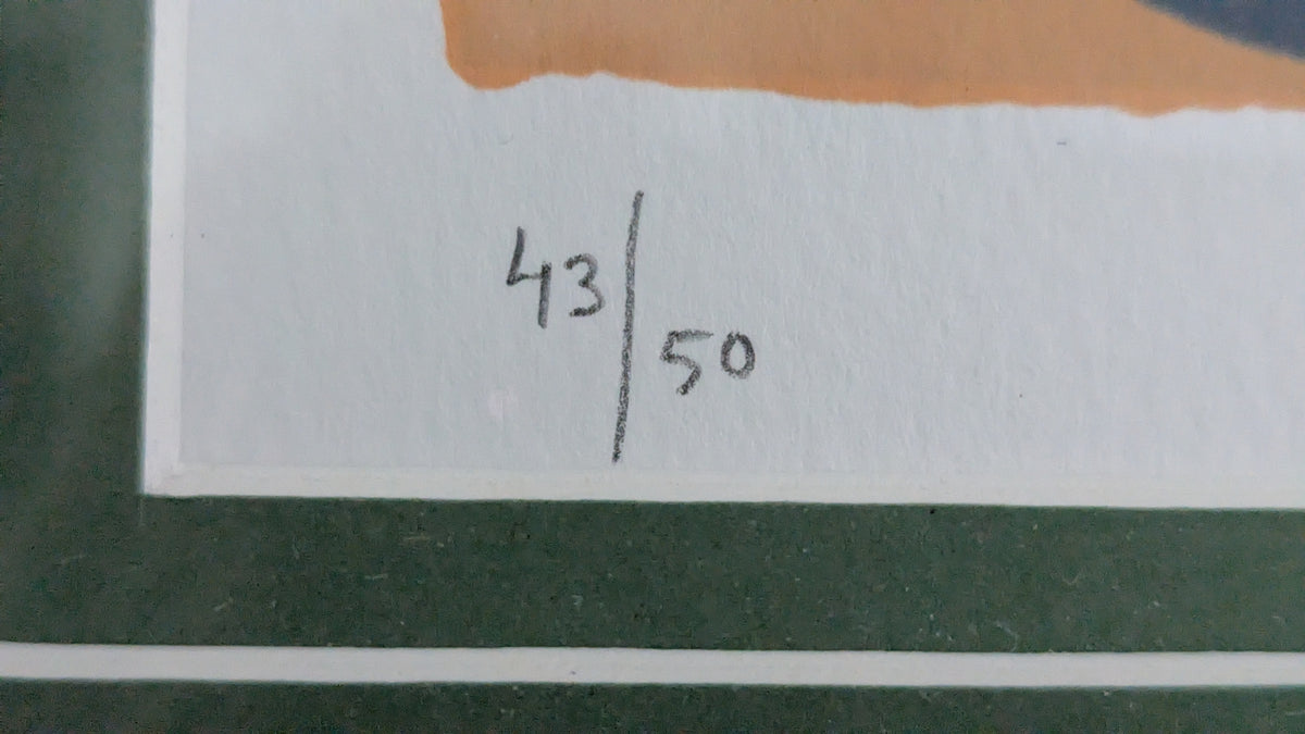 Sami Rinne - Signeerattu Litografia (ISO, 1999)