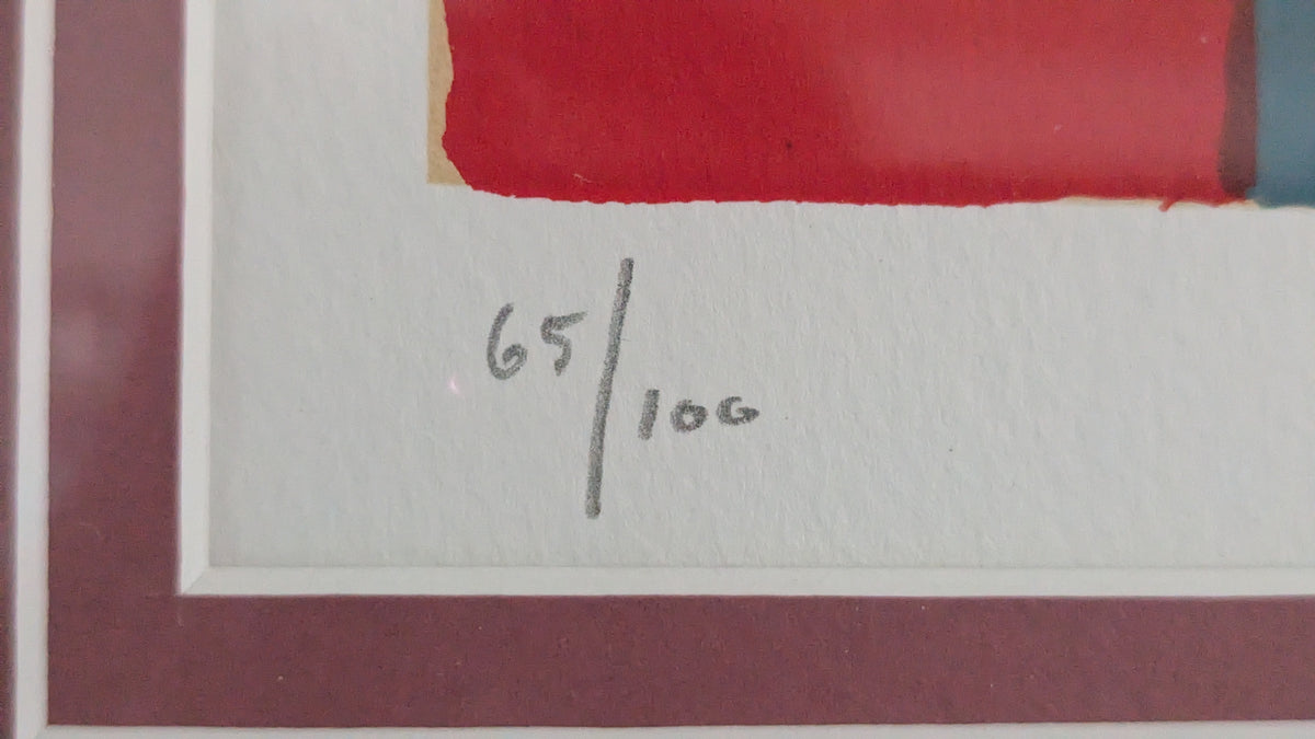 Sami Rinne - Julma Rakkaus (ISO Signeerattu Litografia 2000)