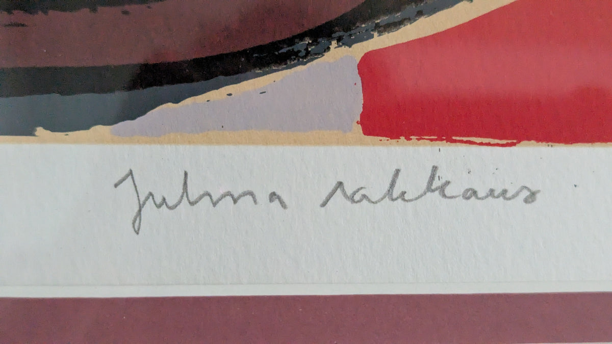 Sami Rinne - Julma Rakkaus (ISO Signeerattu Litografia 2000)