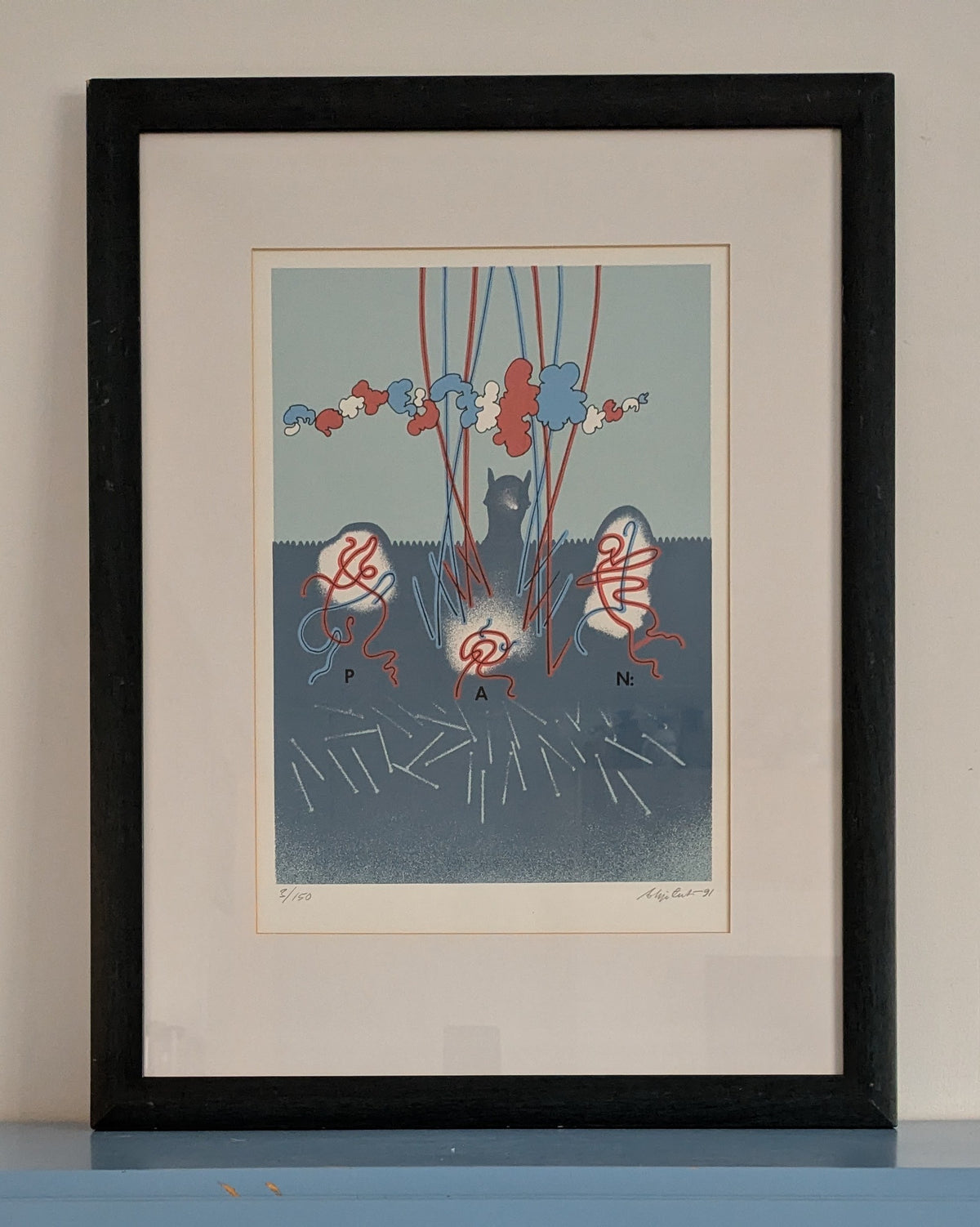 Unto Ahjotuli - Signeerattu Grafiikka (1991)