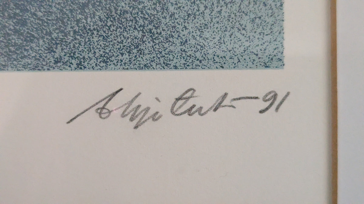Unto Ahjotuli - Signeerattu Grafiikka (1991)