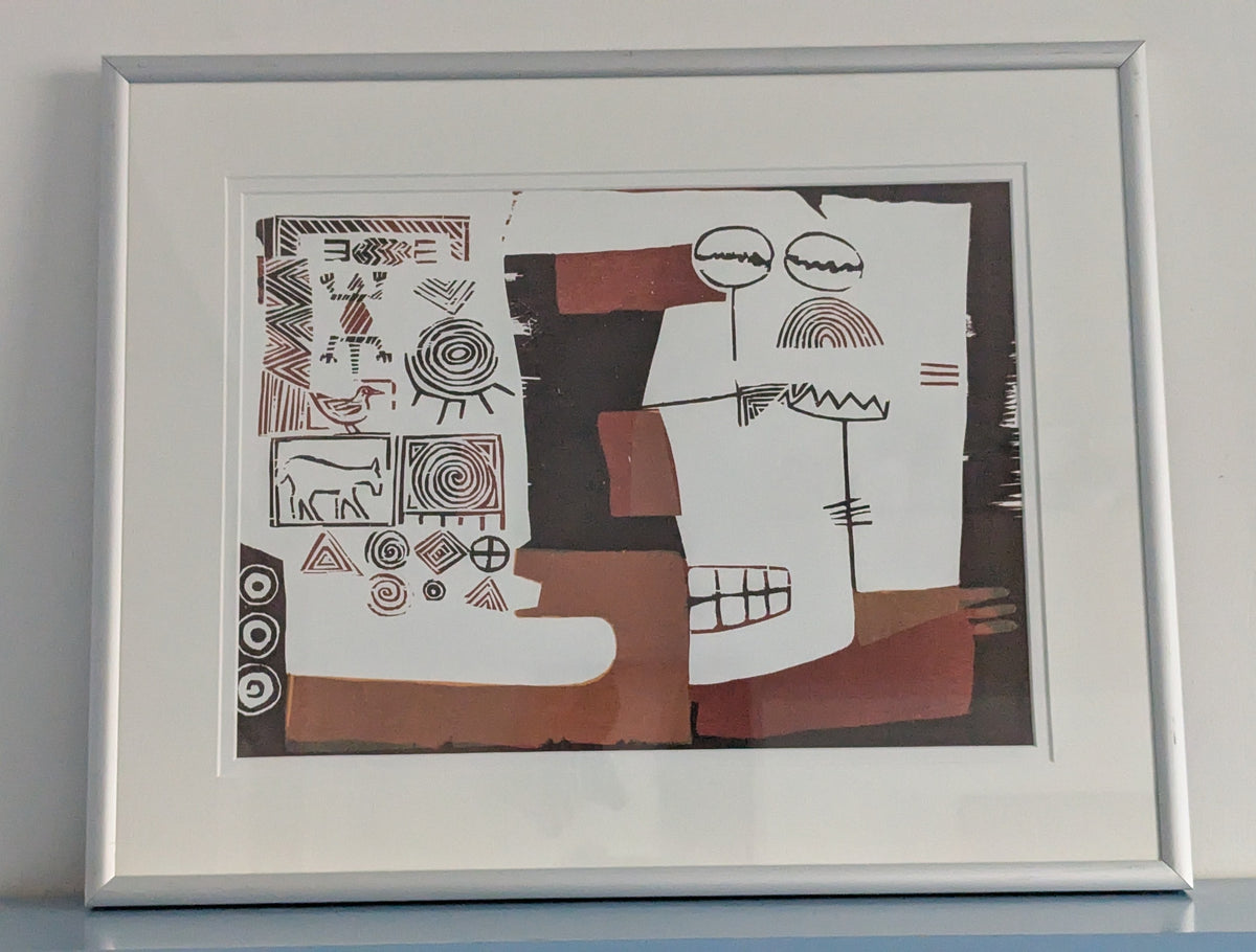 Kra N'Guessan - Annibé Tran / Living Together (Signeerattu Grafiikka 1999)
