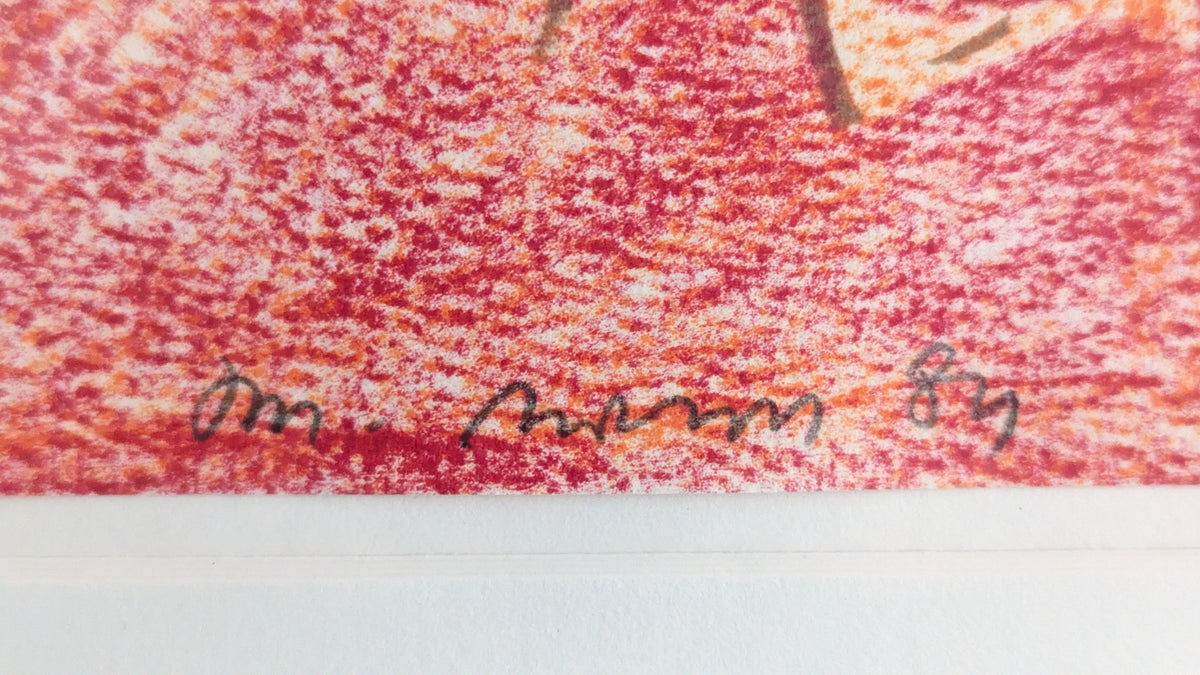 Jean-Michel Alberola - Signeerattu Grafiikka (1984)