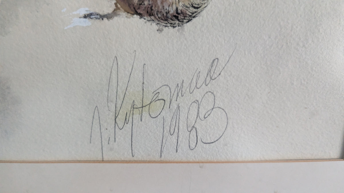 Jouko Kytömaa - Signeerattu Sekatekniikkatyö (1983)