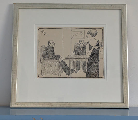 Alexander Paischeff - Signeerattu Tussityö (1913)