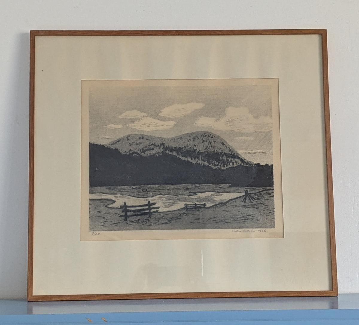 Vilho Askola - Signeerattu Puupiirros (1956)