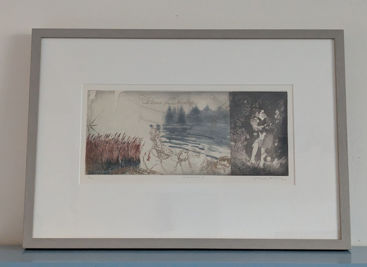 Tuula Lehtinen - Monrepos III (Signeerattu Grafiikka 2012)