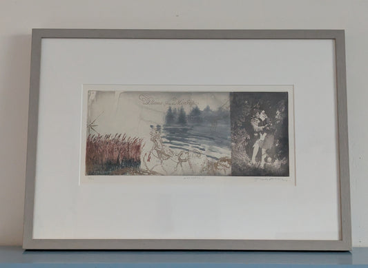 Tuula Lehtinen - Monrepos III (Signeerattu Grafiikka 2012)