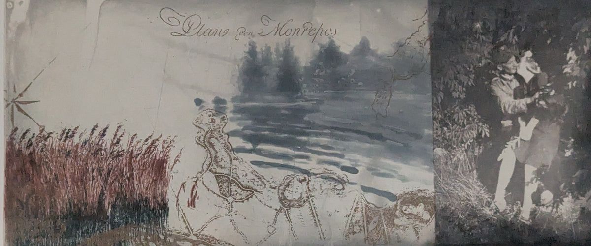Tuula Lehtinen - Monrepos III (Signeerattu Grafiikka 2012)