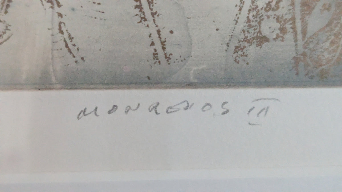 Tuula Lehtinen - Monrepos III (Signeerattu Grafiikka 2012)