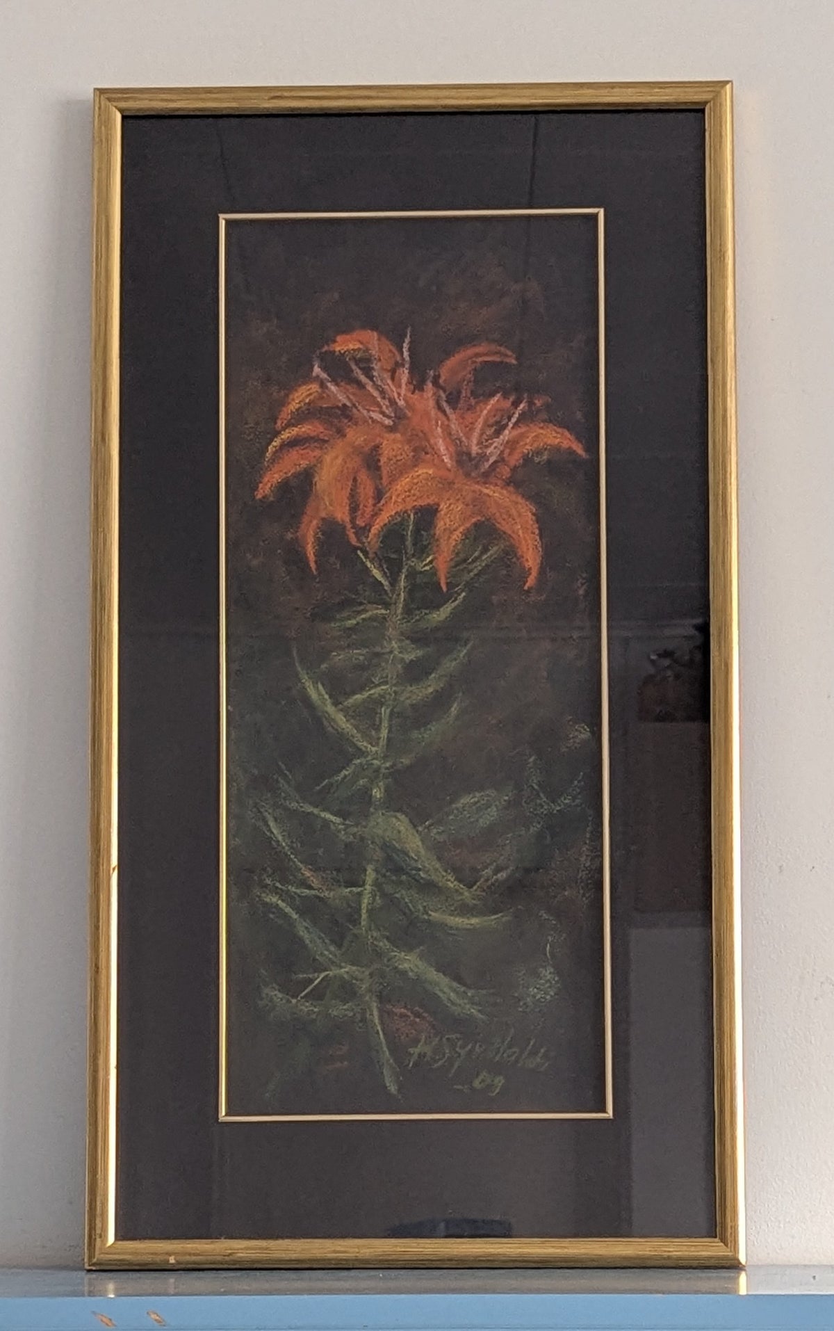 Helmi Syvälahti - Signeerattu Pastellimaalaus (2009)