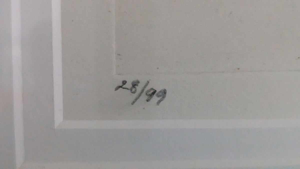 Maria Kähönen Alapuro - Signeerattu Grafiikka (1969)