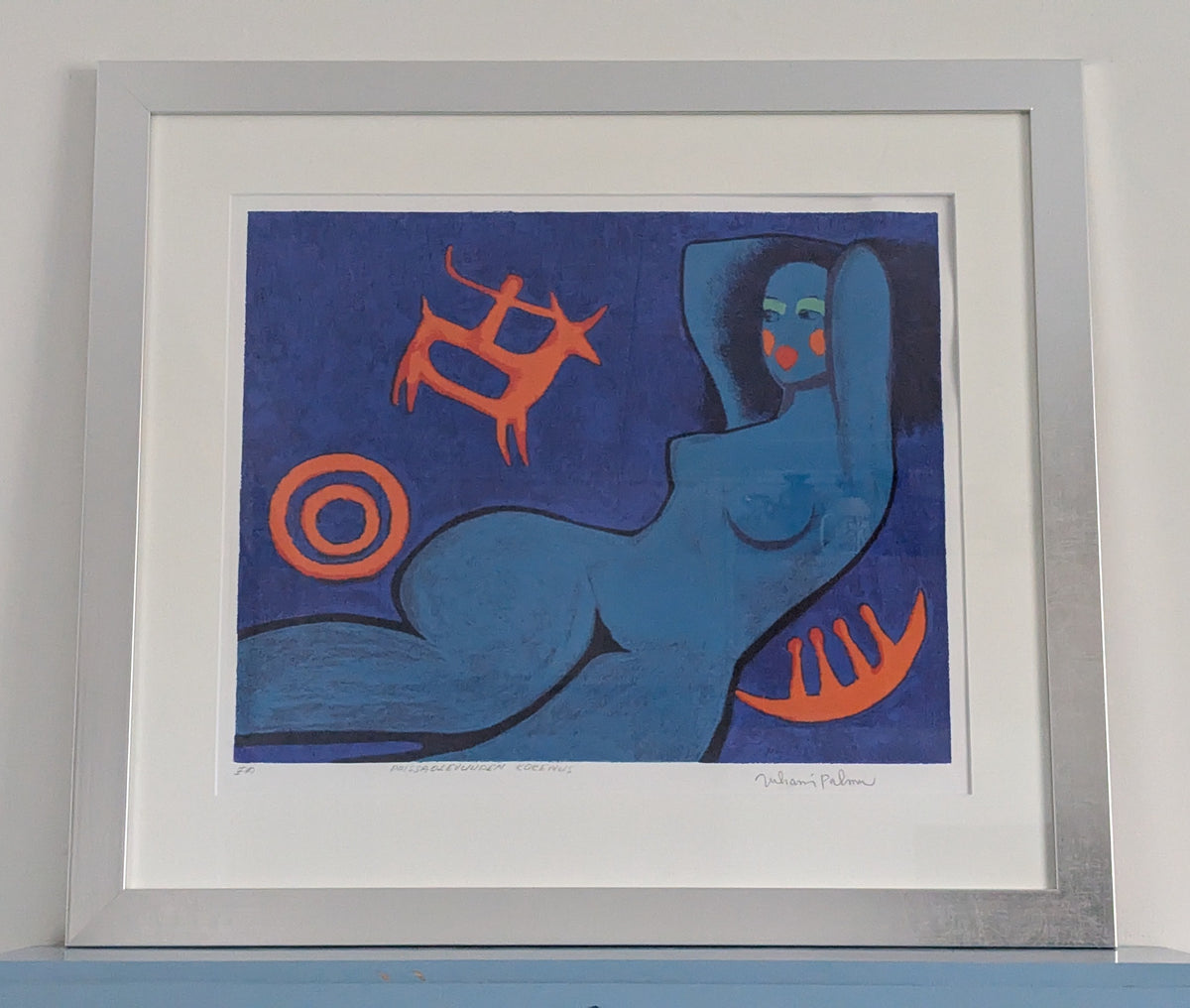 Juhani Palmu - Poissaolevuuden Kokemus (Signeerattu Serigrafia)