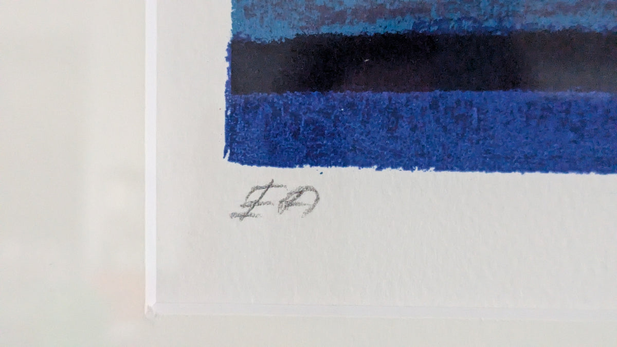 Juhani Palmu - Poissaolevuuden Kokemus (Signeerattu Serigrafia)