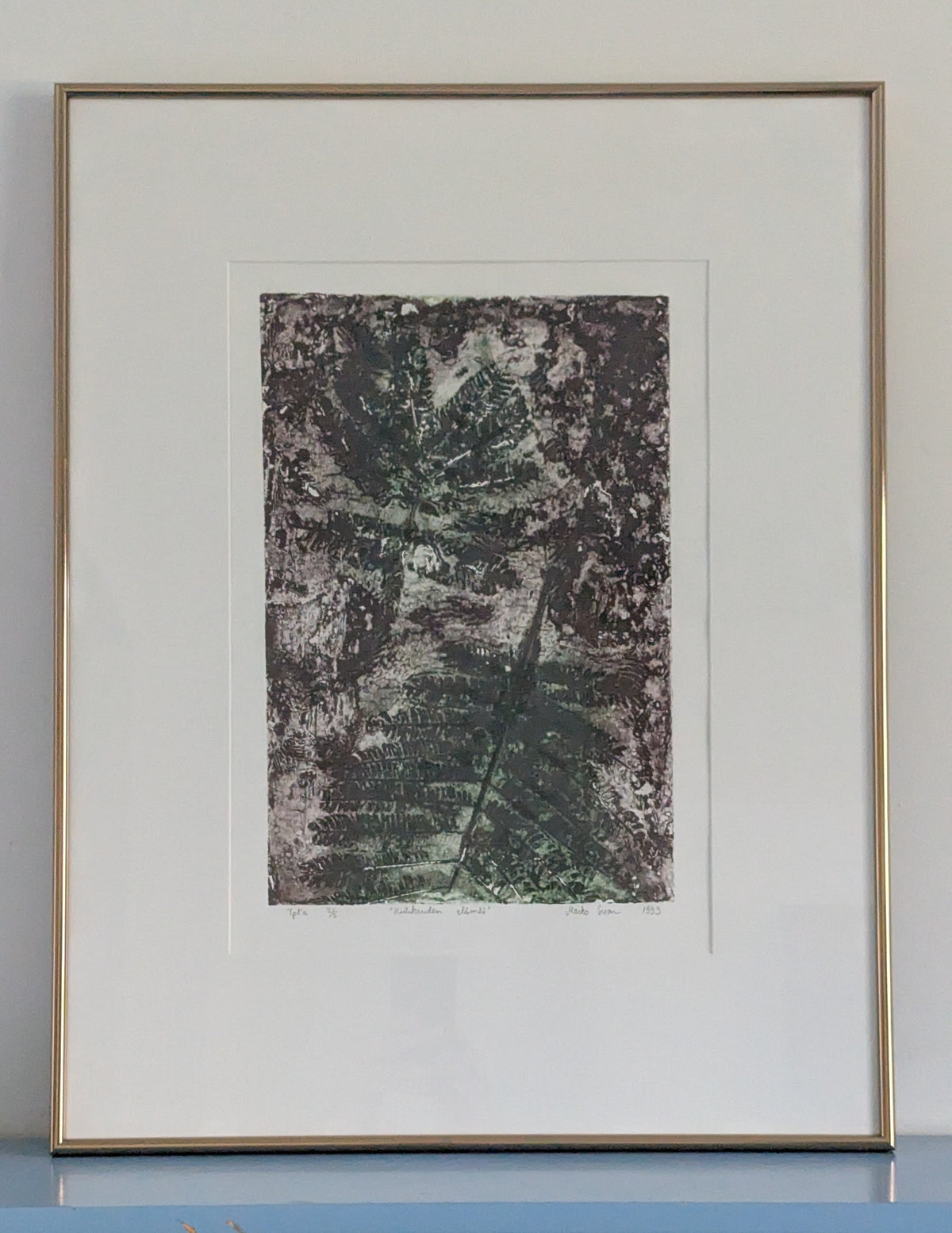 Marko Suomi - Hiilikauden Elämää (Signeerattu Grafiikka 1993)