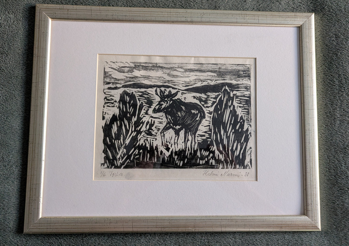 Helmi Nurmi - Signeerattu Puupiirros (1981)