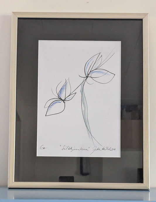Jukka Rintala - Silkkiperhonen (Signeerattu Serigrafia, 2011)