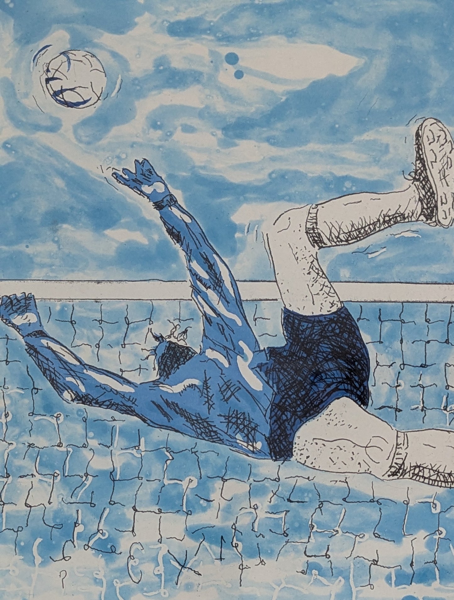 Teemu Saukkonen - Kaikki Pelissä (Signeerattu Grafiikka 2007)