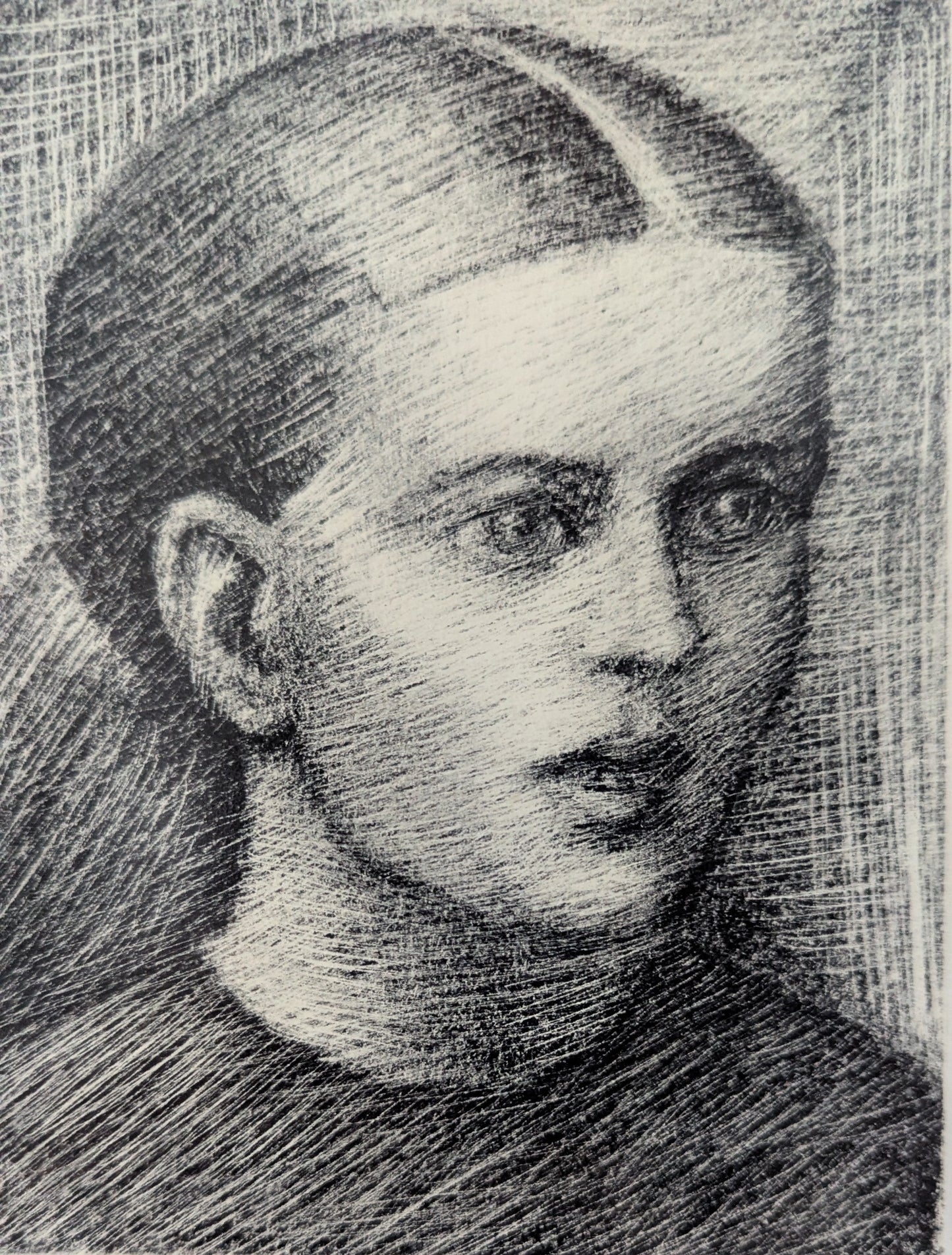 Veikko Vionoja - Marjatta (Signeerattu Litografia 1979)