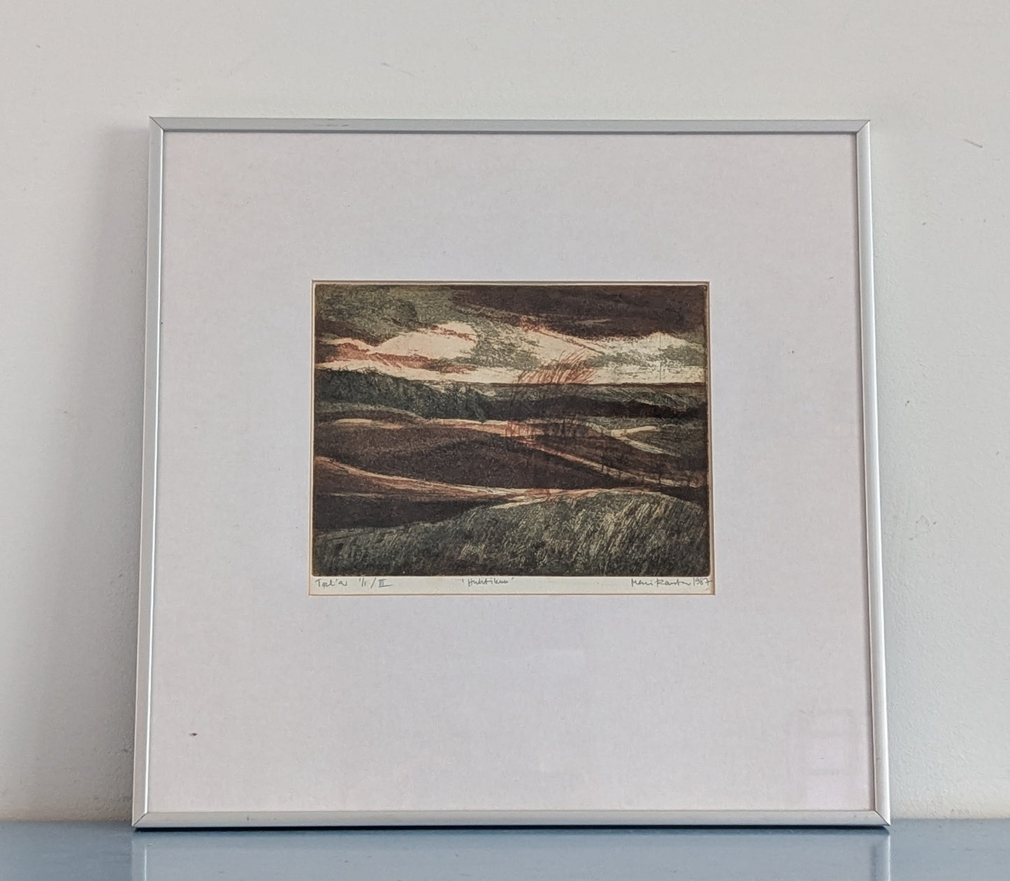 Mari Ranta - Huhtikuu (Signeerattu Grafiikka 1987)