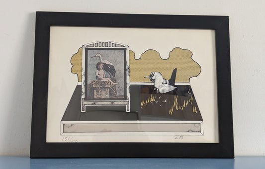 Raimo Kanerva - Signeerattu Grafiikka (1972, 131/150)